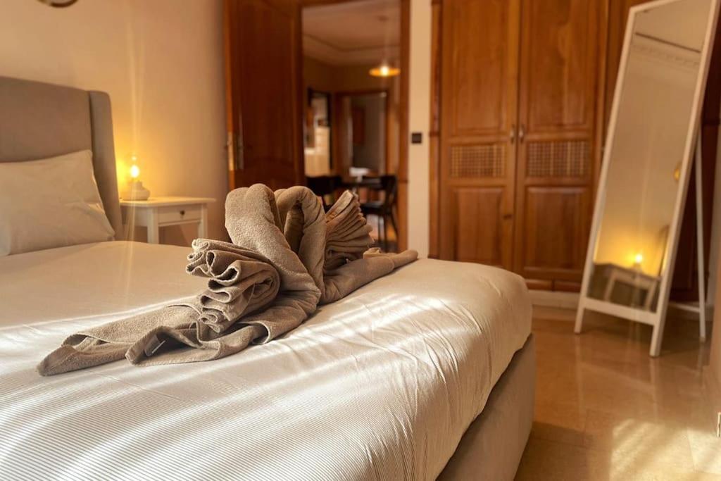 Sunny Terrace & Comfy Beds In Marrakech Apartment Marrakesh Ngoại thất bức ảnh
