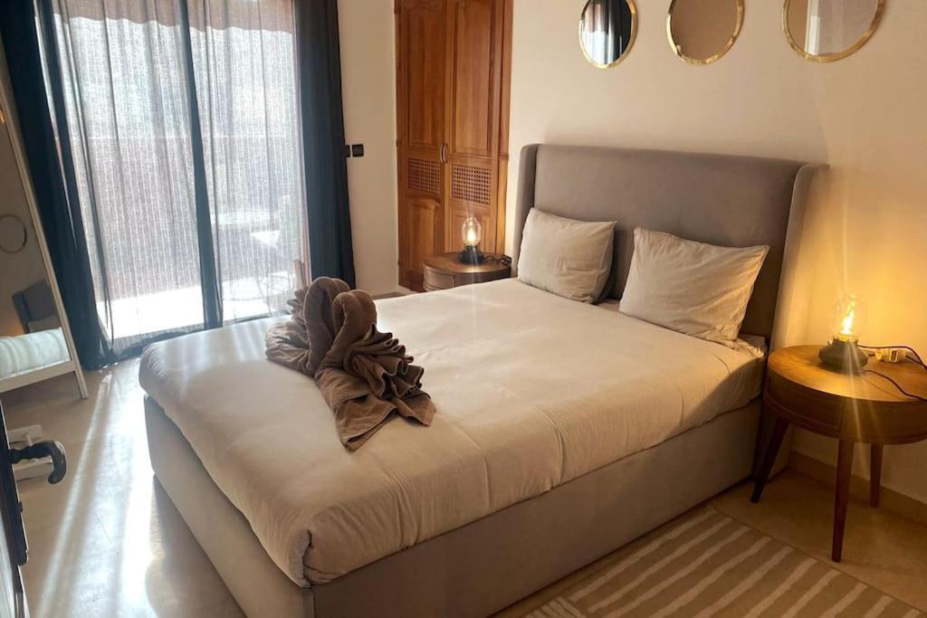 Sunny Terrace & Comfy Beds In Marrakech Apartment Marrakesh Ngoại thất bức ảnh