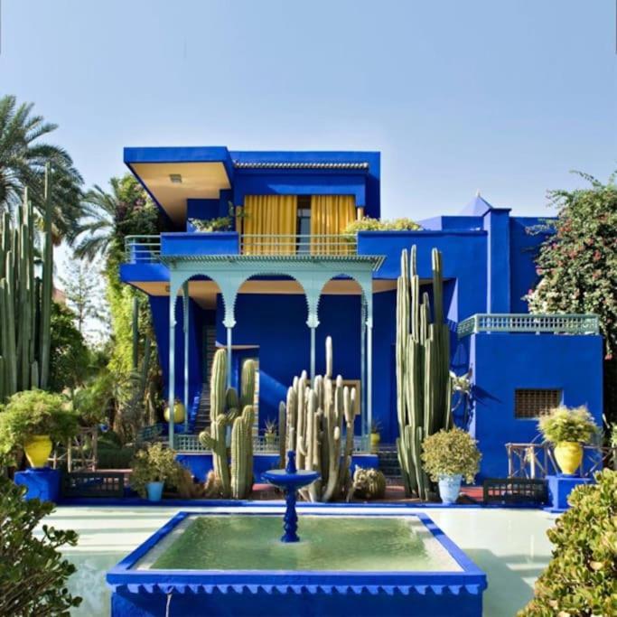 Sunny Terrace & Comfy Beds In Marrakech Apartment Marrakesh Ngoại thất bức ảnh