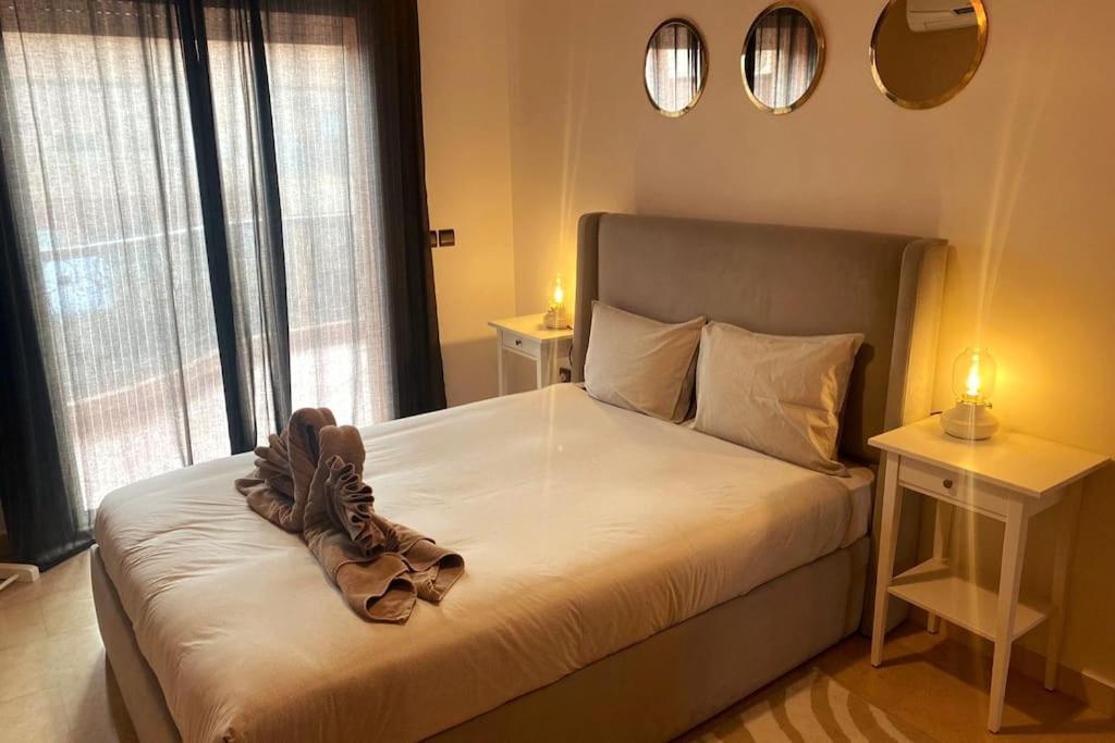 Sunny Terrace & Comfy Beds In Marrakech Apartment Marrakesh Ngoại thất bức ảnh